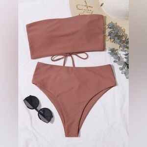 ✨HOST PICK✨ NWOT Women's dusty Pink Bikini Set